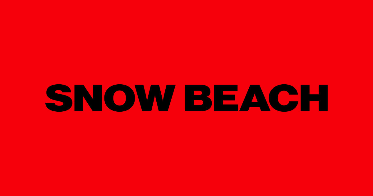 SNOW BEACH
